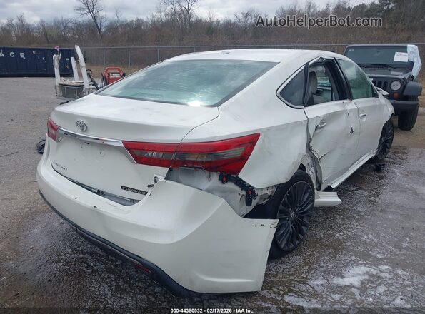 4T1BK1EB4GU211221 2016 TOYOTA AVALON White 