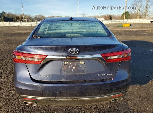 4T1BK1EBXGU206587 2016 TOYOTA LE Blue Widok z tyłu