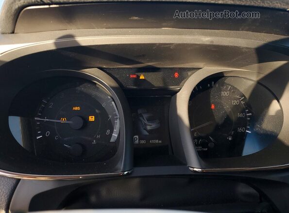 4T1BK1EBXGU206587 2016 TOYOTA LE Blue Widok zestawu wskaźników