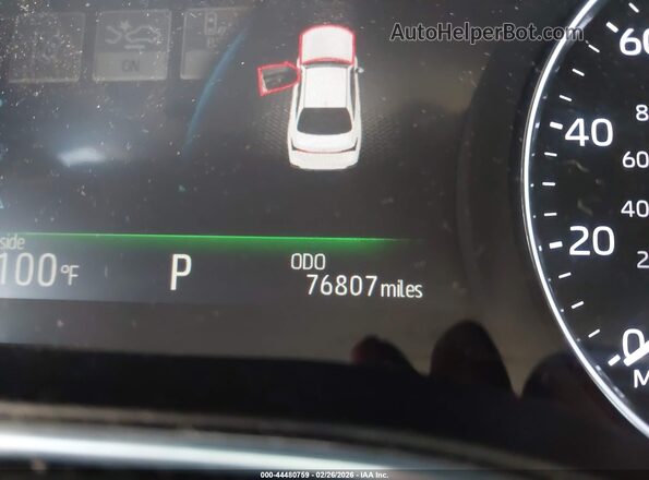 4T1BZ1FB7KU024803 2019 TOYOTA LIMITED Серый 