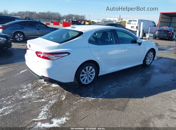 4T1C11AK2LU876920 2020 TOYOTA LE White 
