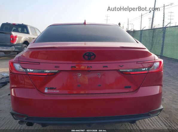 4T1DAACK0SU003571 2025 TOYOTA CAMRY Red 