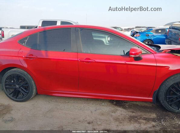 4T1DAACK0SU003571 2025 TOYOTA CAMRY Red Սալոնի 360 աստիճան տեսք