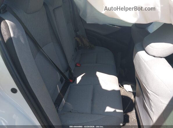 4T1DAACK1SU207912 2025 TOYOTA LE White Vista de la etiqueta del VIN