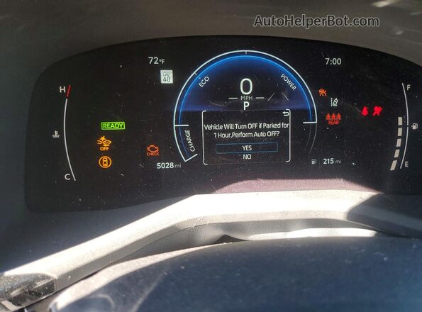 4T1DAACK1SU592453 2025 TOYOTA CAMRY Черный Вид щитка приборов