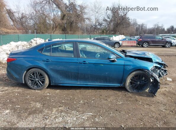 4T1DAACK1SU607470 2025 TOYOTA CAMRY Blue Rear interior view