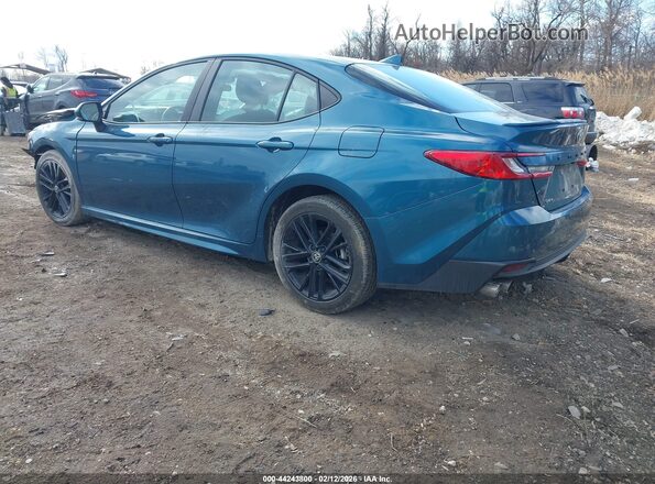 4T1DAACK1SU607470 2025 TOYOTA CAMRY Blue Rear left