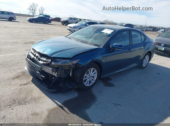 4T1DAACK2SU610684 2025 TOYOTA LE Blue Առջևի ձախ երեք քառորդ տեսարան