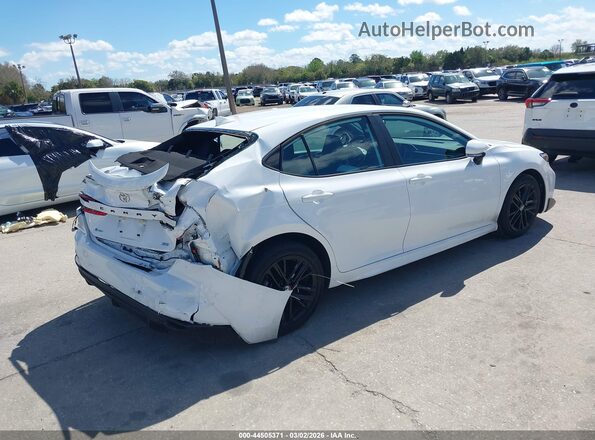 4T1DAACK3SU524011 2025 TOYOTA CAMRY Белый Задняя правая четверть