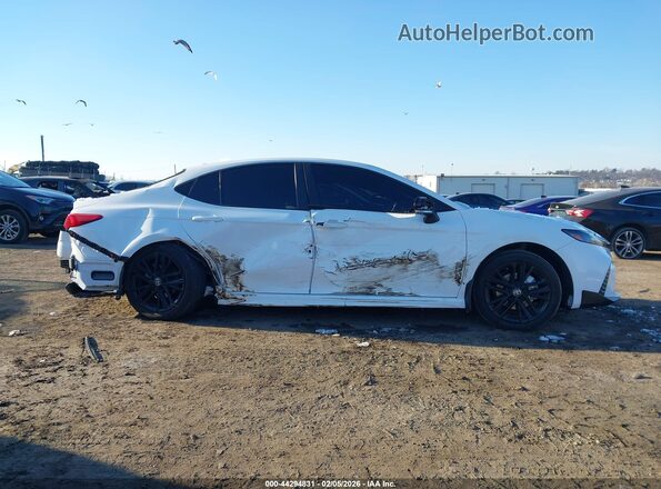 4T1DAACK5SU646790 2025 TOYOTA CAMRY White Widok zestawu wskaźników