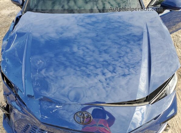 4T1DAACK6SU034565 2025 TOYOTA CAMRY Blue Widok wnętrza z tyłu