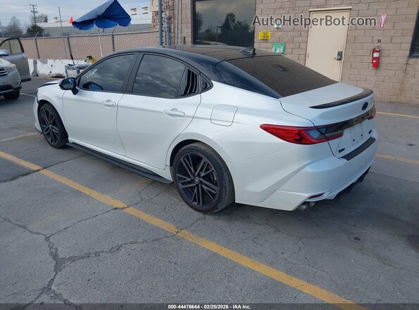 4T1DAACK6SU082891 2025 TOYOTA CAMRY Белый Задняя левая четверть