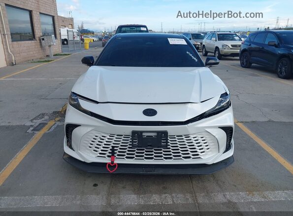 4T1DAACK6SU082891 2025 TOYOTA CAMRY Белый Вид щитка приборов