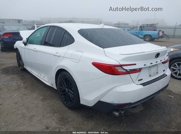 4T1DAACK6SU087329 2025 TOYOTA CAMRY White Задня ліва чверть