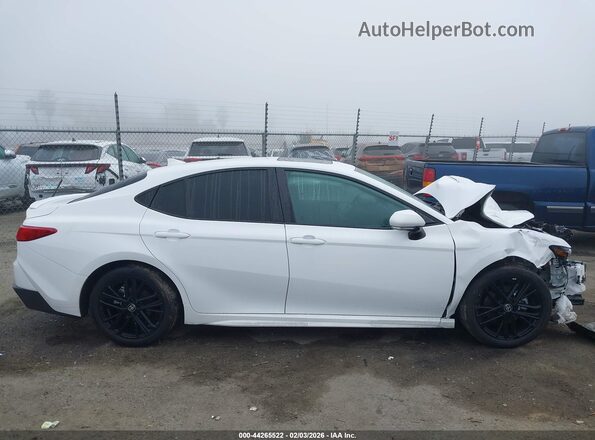 4T1DAACK6SU087329 2025 TOYOTA CAMRY White Панорамний вид салону 360°