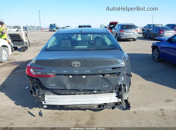 4T1DAACK6SU200938 2025 TOYOTA LE Gray Front view