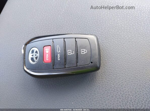 4T1DAACK6SU200938 2025 TOYOTA LE Gray Dashboard view