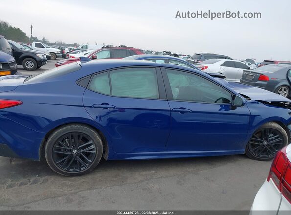 4T1DAACK7SU144511 2025 TOYOTA CAMRY Синий Вид щитка приборов