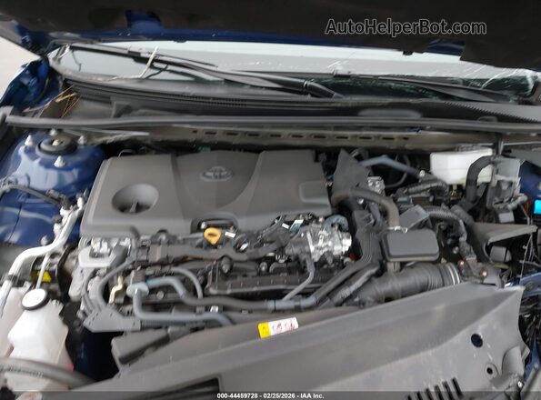 4T1DAACK7SU144511 2025 TOYOTA CAMRY Синий Вид сзади