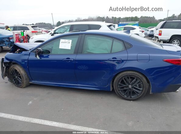 4T1DAACK7SU144511 2025 TOYOTA CAMRY Синий Вид задней части салона