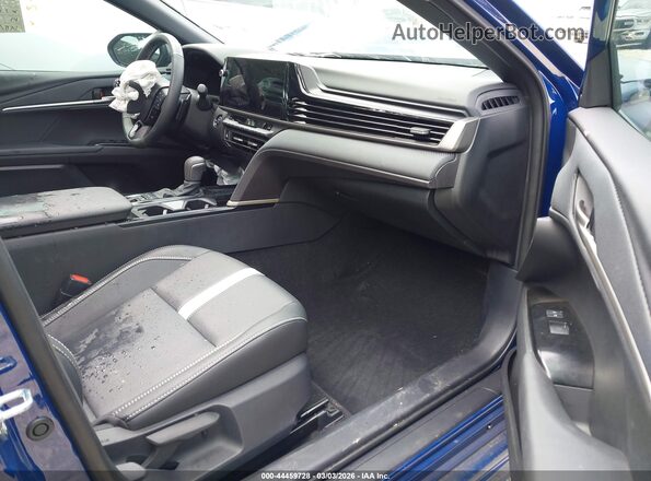 4T1DAACK7SU144511 2025 TOYOTA CAMRY Синий Вид салона спереди