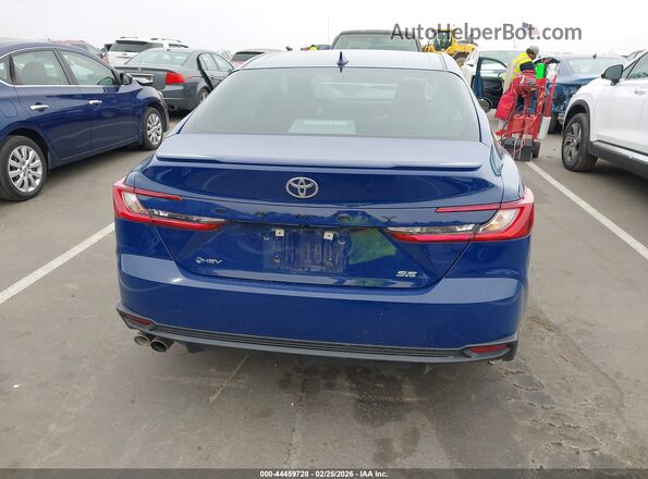 4T1DAACK7SU144511 2025 TOYOTA CAMRY Синий 