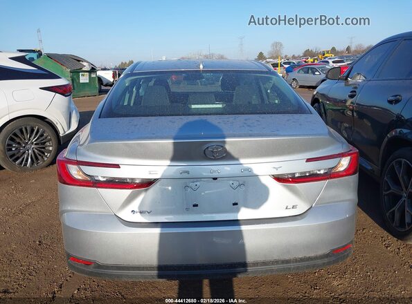 4T1DAACK8SU625089 2025 TOYOTA LE Silver 