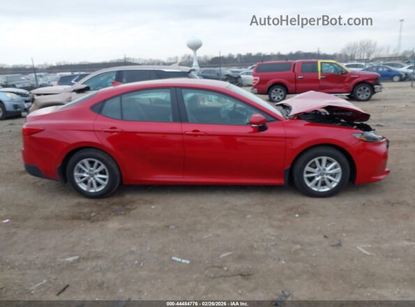 4T1DAACK8TU213174 2026 TOYOTA LE Red 