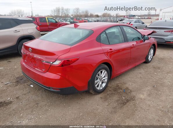 4T1DAACK8TU213174 2026 TOYOTA LE Red 