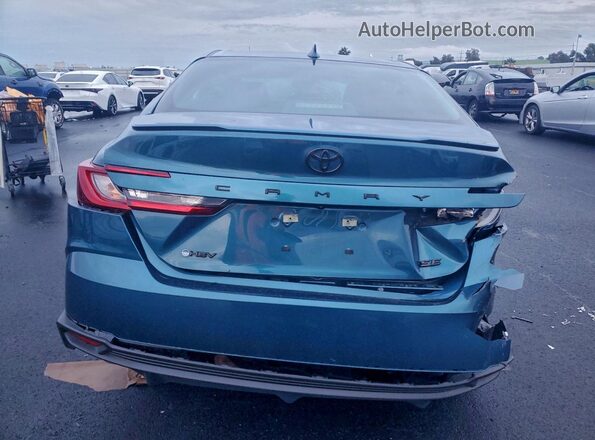 4T1DAACK9SU586464 2025 TOYOTA CAMRY Blue უკანა ხედი
