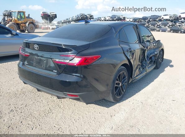 4T1DAACK9SU638062 2025 TOYOTA CAMRY Black Rear right