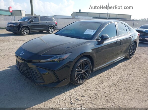 4T1DAACK9SU638062 2025 TOYOTA CAMRY Black Front left
