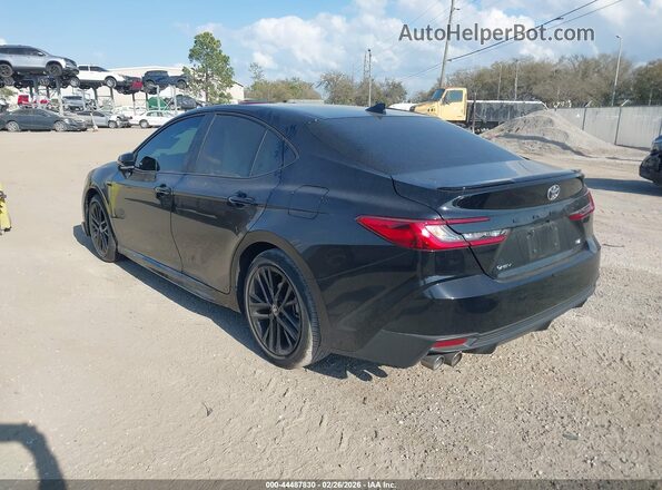 4T1DAACK9SU638062 2025 TOYOTA CAMRY Black Rear left