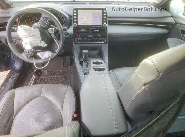 4T1DZ1FB9LU048868 2020 TOYOTA LIMITED Blue Dashboard view