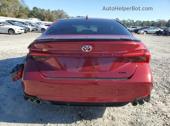 4T1EZ1FB5LU040397 2020 TOYOTA AVALON Burgundy უკანა ხედი