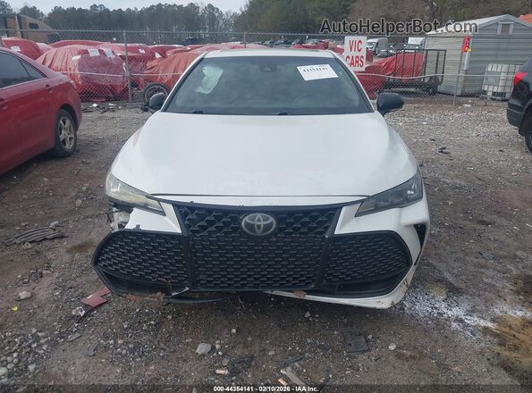 4T1EZ1FB6LU046032 2020 TOYOTA AVALON White Vista del cuadro de instrumentos