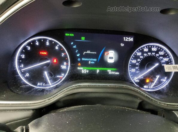 4T1FZ1FB4MU062218 2021 TOYOTA AVALON Gray Widok zestawu wskaźników