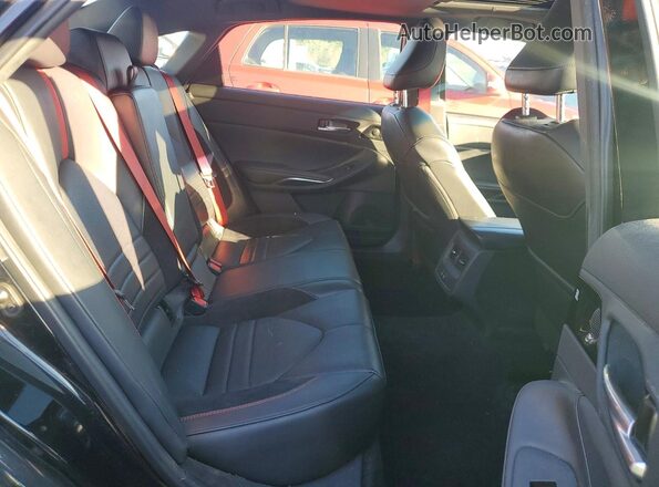 4T1FZ1FB6LU049937 2020 TOYOTA AVALON Black Вид задніх сидінь