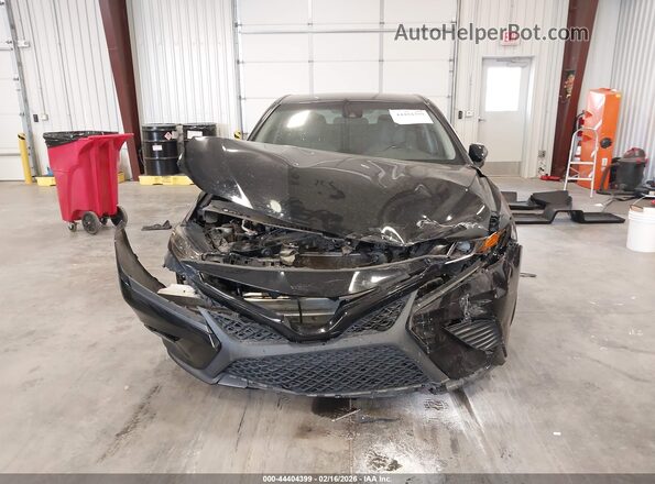 4T1G11AK9LU868315 2020 TOYOTA CAMRY Black Widok zestawu wskaźników