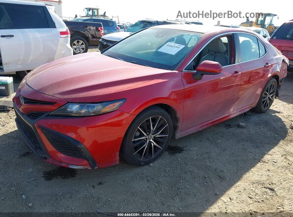 4T1G11AKXMU426533 2021 TOYOTA CAMRY Red 