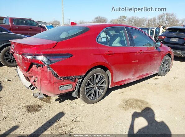 4T1G11AKXMU426533 2021 TOYOTA CAMRY Red 