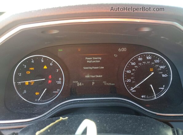 4T1GZ1FB5LU041817 2020 TOYOTA AVALON Maroon Widok zestawu wskaźników