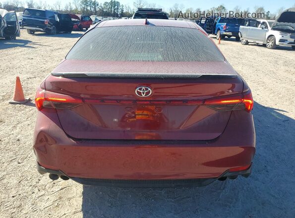 4T1GZ1FB5LU041817 2020 TOYOTA AVALON Maroon Widok z tyłu