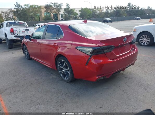 4T1J31AK6LU015189 2020 TOYOTA CAMRY Red Rear left