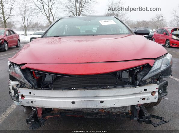 4T1K61BK8NU070658 2022 TOYOTA CAMRY Red Vista del cuadro de instrumentos