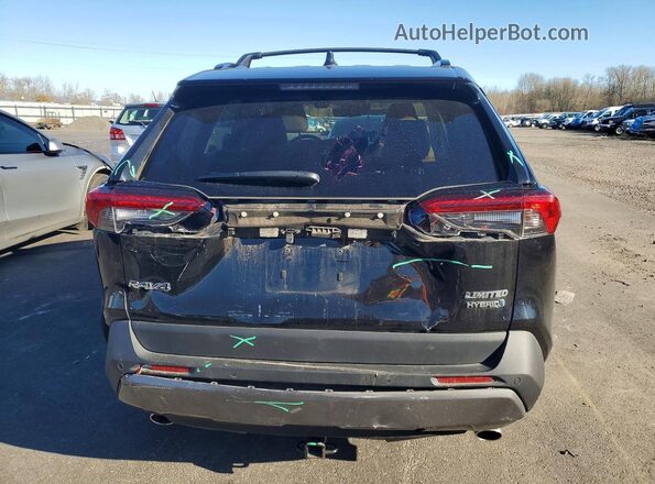 4T3D6RFV1MU042086 2021 TOYOTA LIMITED Black Вид ззаду