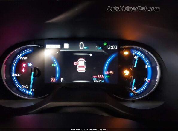 4T3D6RFV5LU004861 2020 TOYOTA LIMITED Gray Widok tylnych siedzeń