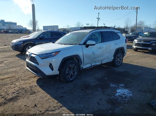 4T3D6RFV6NU076865 2022 TOYOTA LIMITED White Առջևի ձախ երեք քառորդ տեսարան