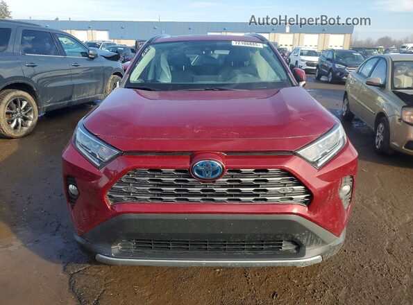 4T3DWRFV0LU006372 2020 TOYOTA LIMITED Red Вид спереду