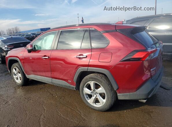 4T3DWRFV0LU006372 2020 TOYOTA LIMITED Red Задня ліва чверть